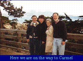 on the way to Carmel